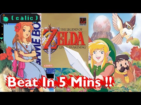 Glitch Speed Run The Legend Of Zelda Link's Awakening In 5 Minutes !!