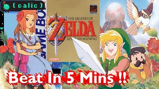 Glitch Speed Run The Legend Of Zelda Link's Awakening In 5 Minutes !!