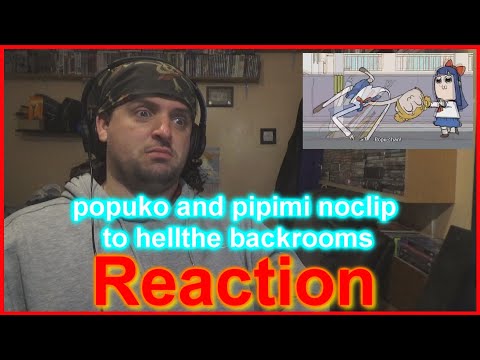 freaky's reaction: popuko and pipimi noclip to hellthe backrooms