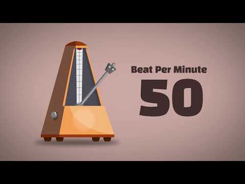 50 BPM Metronome [1Hour]