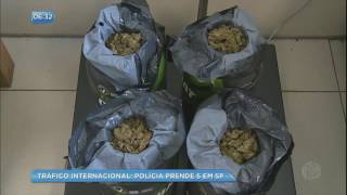 Polícia Federal prende cinco envolvidos em tráfico internacional de drogas em SP