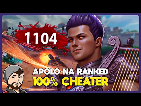 1000 de CRÍTICO! Apolo sempre é CHEATER! APOLLO ADC - Ranked Conquista