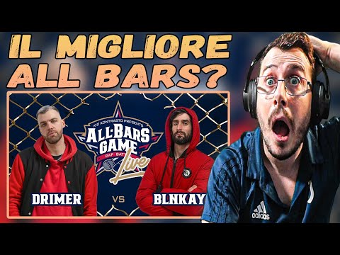 Reaction a Drimer Vs Blnkay All Bars Game LIVE (VERONA)