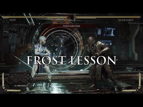 Mortal Kombat 11 - Frost Character Lesson | 4K, PS4 Pro