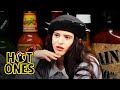Rosalía Can T Stop Laughing While Eating Spicy Wings Hot Ones