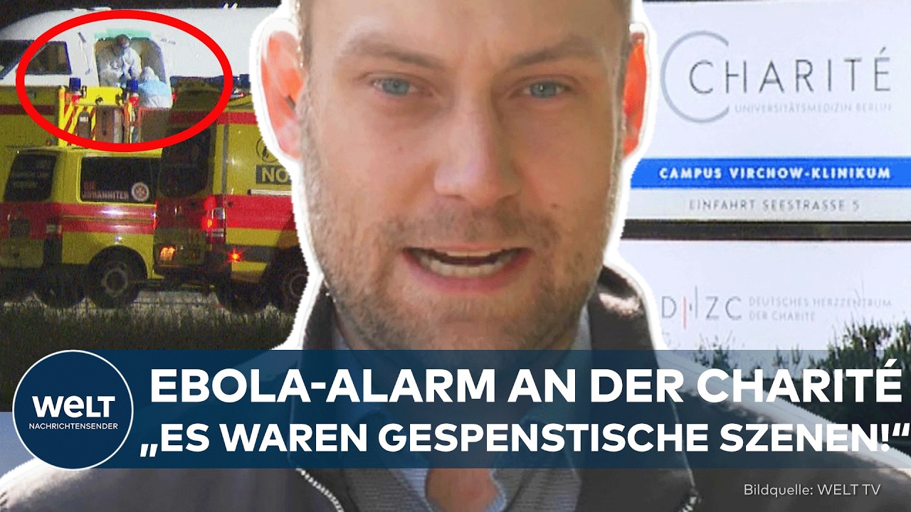 EBOLA-PATIENT IN BERLIN: „Es waren gespenstische Szenen!“ Großeinsatz an der Charité!