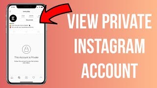 3 Methods To View A PRIVATE INSTAGRAM ACCOUNT