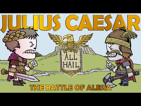 Julius Caesar vs. 328,000 Gauls - The Battle of Alesia (52 BC)