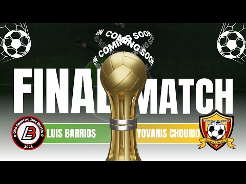 Gran Final / Súper Liga de Veteranos / Club Deportivo Luis Barrios vs Yovanis Chourio