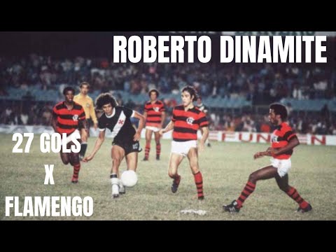 ROBERTO DINAMITE GOLS X FLAMENGO
