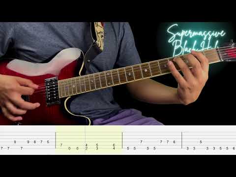 Muse - Supermassive Black Hole guitar cover + tabs by Muse