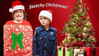 Sketchy Mechanic is Home for the Christmas Holiday funny kids video