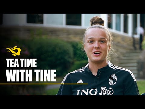 Tea time with Tine De Caigny | #REDFLAMES | #WEURO2022