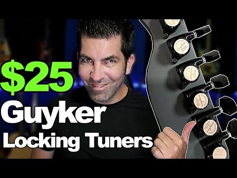 GUYKER Locking Tuner Review in a Harley Benton TE-20 HH