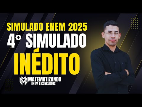 4° SIMULADO INÉDITO ENEM 2025 | QUESTÕES 136 A 152