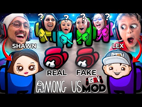 AMONG US but we Modded It! (FGTeeV vs. Fake Bodies Meme Mod)