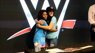 WWE Superstar Bayley Meet & Greet at Nintendo NY