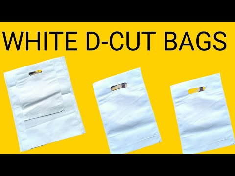 Plain white non woven bag