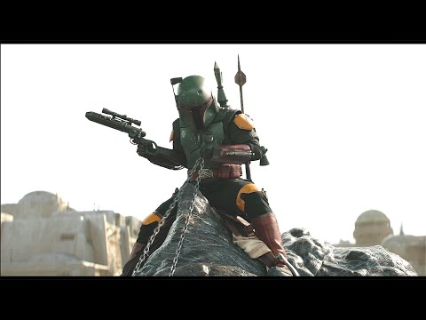 The Book of Boba Fett - Boba Fett takes his Rancor for a walk