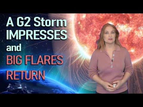 A G2-Storm Impresses & Big Flares Return | Solar Storm Forecast 12 January 2026