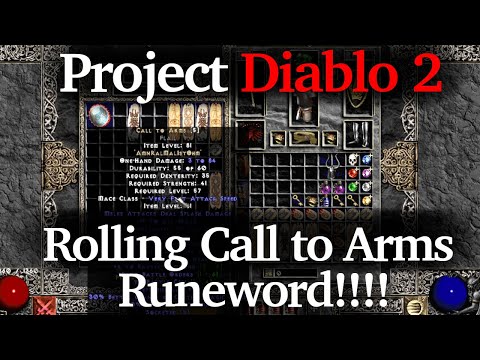 Rolling Call to Arms Runeword!!!