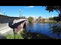 [4K] Clip: Head of the Charles Sights and Sounds Harvard Square Cambridge Massachusetts.