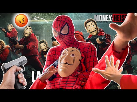 MONEY HEIST vs SPIDER-MAN | Who Is The Traitor? (Epic Parkour POV Chase)