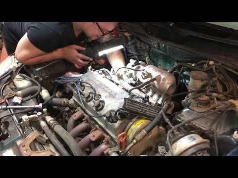 High idle fix 1.6L Honda replace intake manifold gasket P0505 check engine light on lean
