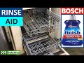 How to add Rinse Aid to a Bosch Dishwasher for Sparkling Glasses, Plates and Cutlery