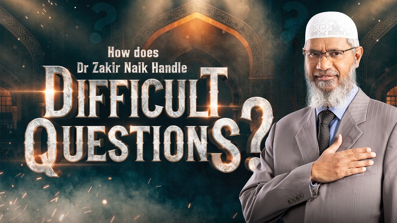 How does Dr Zakir Naik Handled Difficult Questions? - Dr Zakir Naik