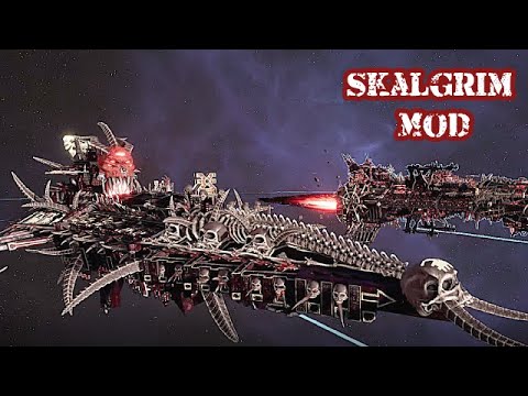 Skalgrim Mod 2.0 | World Eaters vs Space Marines! - Warhammer 40K: Battlefleet Gothic: Armada 2