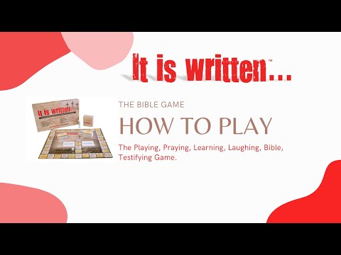 Bible Board Games
