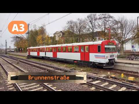 Ansagen der AKN A3 von Ingrid Metz-Neun