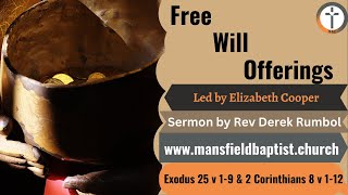 Free will offerings