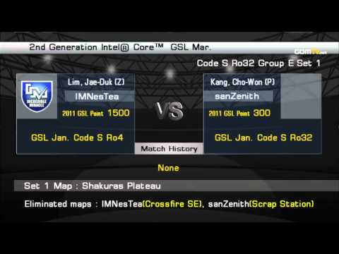GSL - IMNesTea vs sanZenith - Code S,Ro 32 Group E
