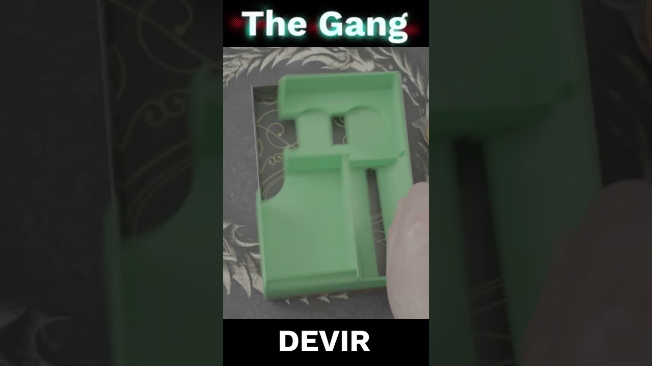 Insert da The Insert Factory do MakerWorld para o jogo The Gang da Devir