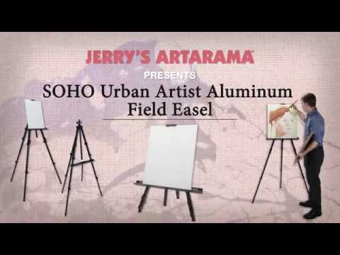 Soho aluminum field easel- ultra-lightweight aluminum field ...