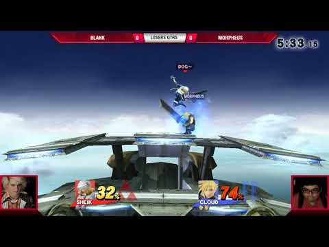 VS weekly 03/29/18 -  Losers QTRS - Morpheus ( Cloud ) vs. Blank ( Sheik ) - Smash 4