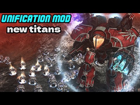 NEW PSI-TITANS vs Legion of Nurgle! - Unification Mod v6.9 | Warhammer 40K: Dawn of War Soulstorm