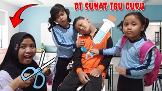 Download lagu DI SUNAT IBU GURU DI SEKOLAH 😱  #sunat #maindokterdokteran #dramapendek #ibuguru mp3