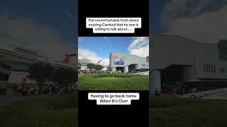 The worst part of every Carnival cruise...