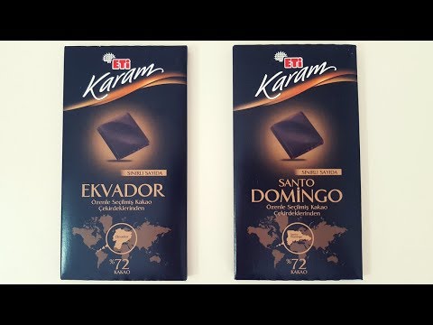 Eti Karam'ın Yeni Çikolatalarını Tattım!!! ( Sipeşıl Edişın ) / Vegan