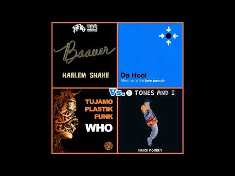 Baauer vs. Da Hool vs. Plastik Funk, Tujamo vs. Tones & I - Who Meet Monkey Shake (Dj Sunset Reboot)