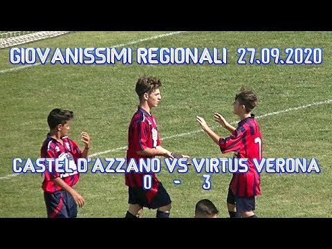 CASTEL D’AZZANO  vs VIRTUS VERONA  - GIOVANISSIMI REGIONALI - 27.09.2020