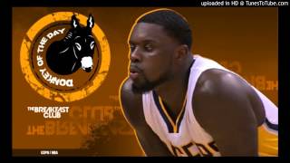 Donkey of the day - Lance Stephenson LeBron ear blow - At The Breakfast Club Power 105.1