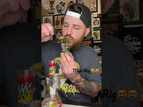 Small Rig with a Hardcore drive | Mini Bongs | Inhalco