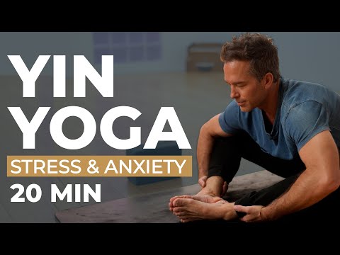 20 Min Yin Yoga for Stress and Anxiety l Release Stiffness and Find Calm