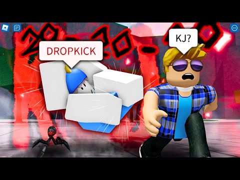 ROBLOX Strongest Battlegrounds FUNNY MOMENTS (KJ)