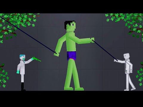 Humans Are Experimenting on Hulk in People Playground