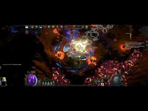 PoE Delve depth 6000+ nodes: Molten Cavity (Depth: 6000) - Faceted Fossil Node - Gehennix boss